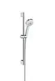 Hansgrohe-HG-Brausenset-Crometta-100-Multi-Unica-650mm-weiss-chrom-26650400 gallery number 1